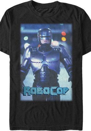 Cyborg Walk Robocop T-Shirt