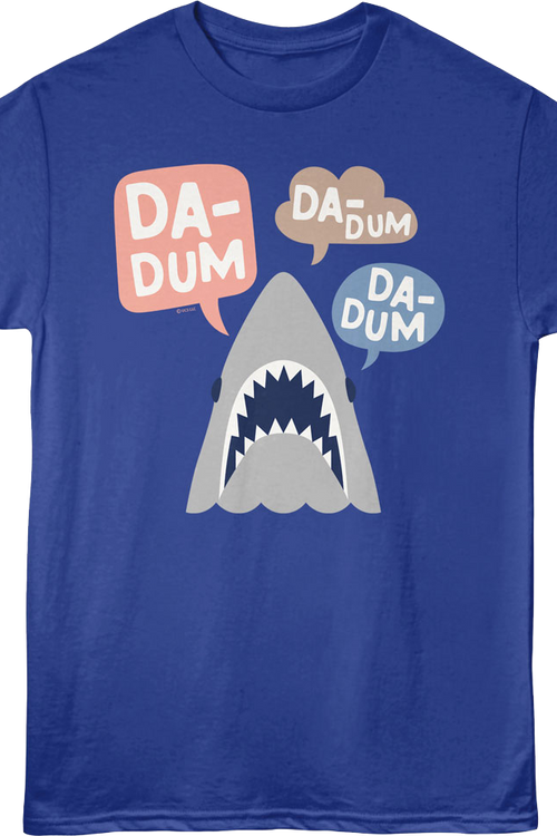 Da-Dum Da-Dum Da-Dum Illustration Jaws T-Shirtmain product image
