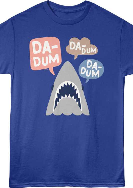 Da-Dum Da-Dum Da-Dum Illustration Jaws T-Shirt - main product image