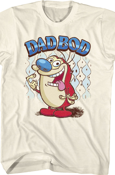 Dad Bod Ren and Stimpy T-Shirt