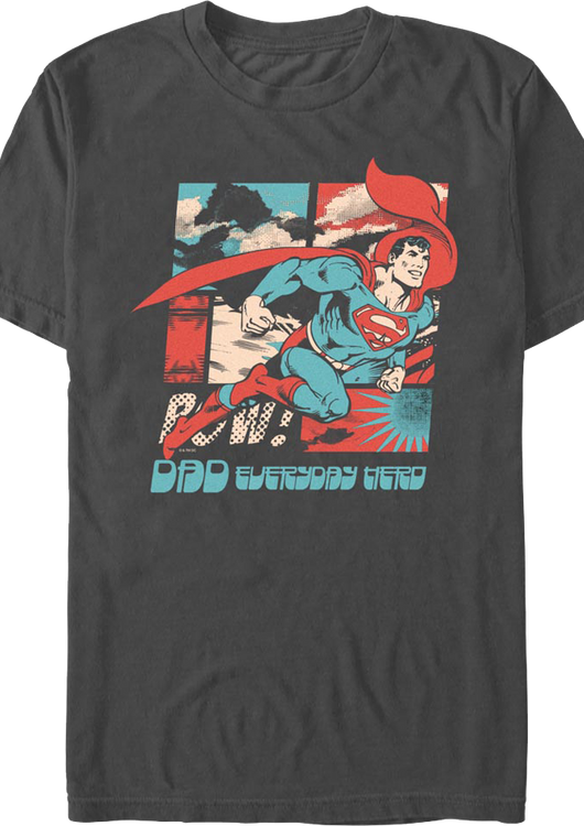 Dad Everyday Hero Superman DC Comics T-Shirt - main product image