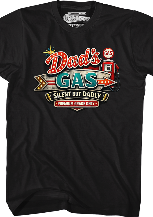 Dad's Gas Silent But Dadly T-Shirt - main product image