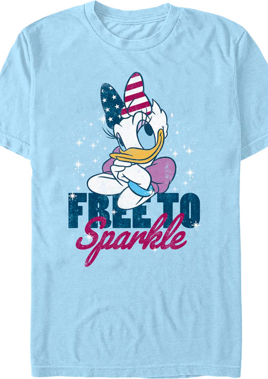 Daisy Duck Free To Sparkle Disney T-Shirt - main product image