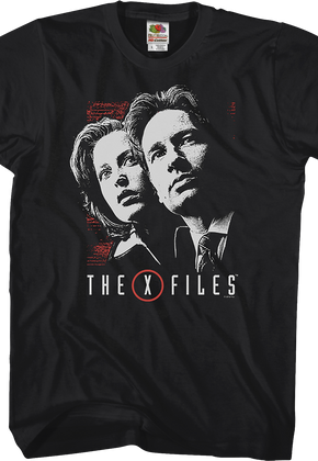Dana Scully and Fox Mulder X-Files T-Shirt