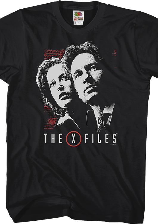 Dana Scully and Fox Mulder X-Files T-Shirt - main product image