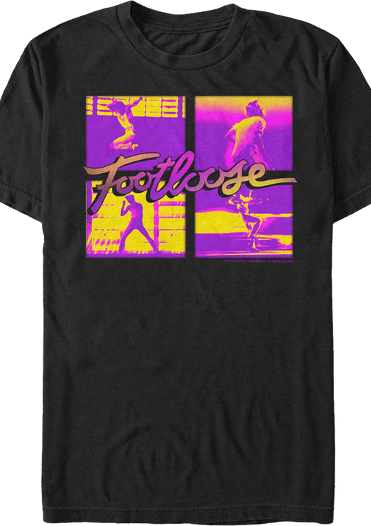 Dance Collage Footloose T-Shirt - main product image