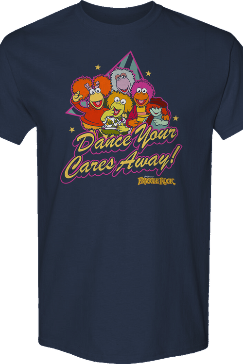 Dance Your Cares Away Triangle Fraggle Rock T-Shirtmain product image