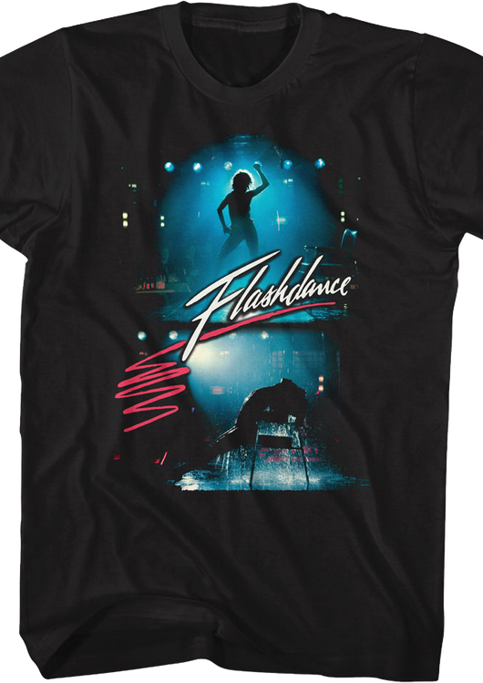 Dancing Collage Flashdance T-Shirt - main product image