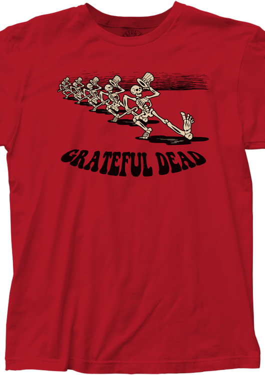 Dancing Skeletons Grateful Dead T-Shirt - main product image