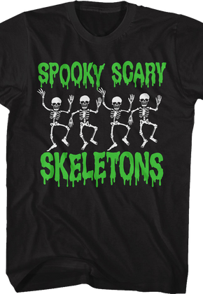 Dancing Spooky Scary Skeletons T-Shirt