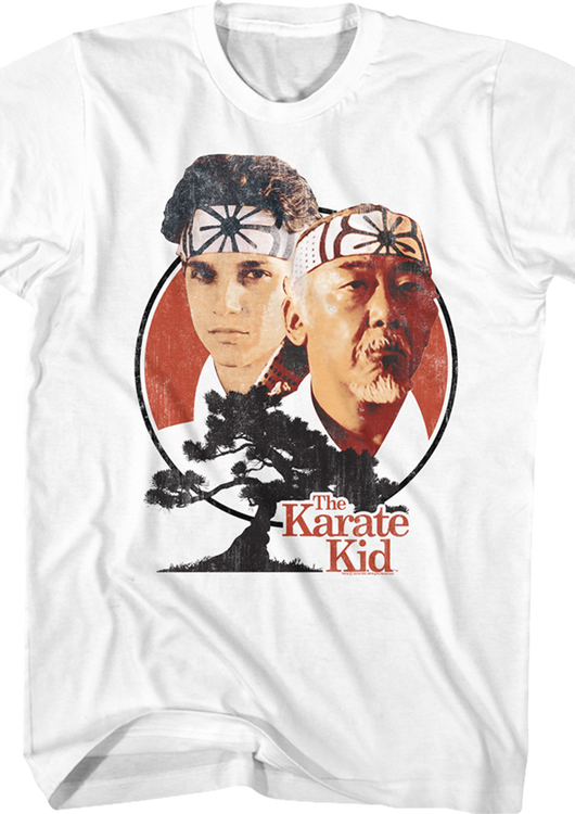 Daniel and Mr. Miyagi Karate Kid T-Shirt - main product image