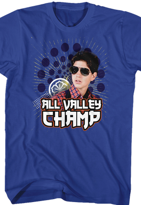 Daniel LaRusso All Valley Champ Karate Kid T-Shirt