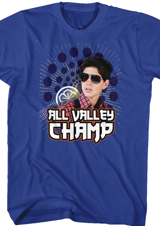Daniel LaRusso All Valley Champ Karate Kid T-Shirt - main product image