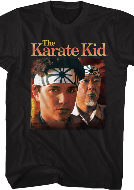 Daniel LaRusso and Mr. Miyagi Karate Kid T-Shirt - main product image