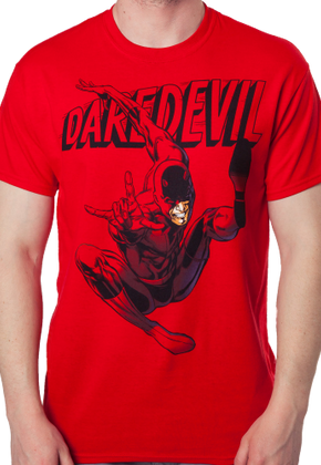 All Red Daredevil T-Shirt