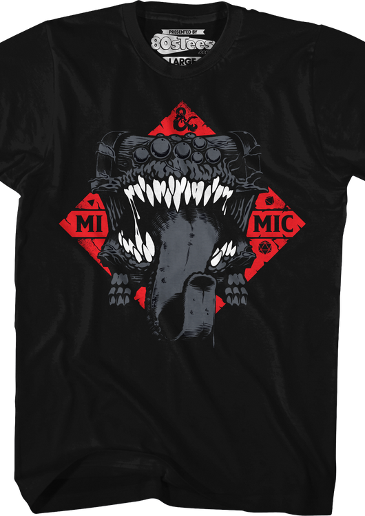 Dark Mimic Dungeons & Dragons T-Shirt - main product image