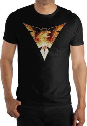 Dark Phoenix Logo Marvel Comics T-Shirt