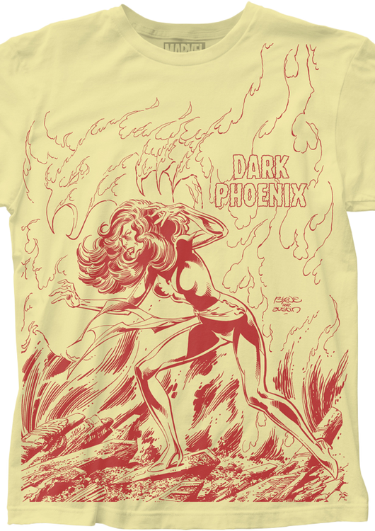 Dark Phoenix Marvel Comics T-Shirt - main product image