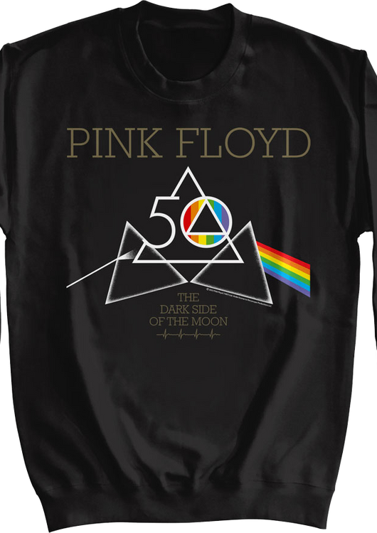 Dark Side of the Moon 50th Anniversary Pink Floyd Sweatshirt - main product image