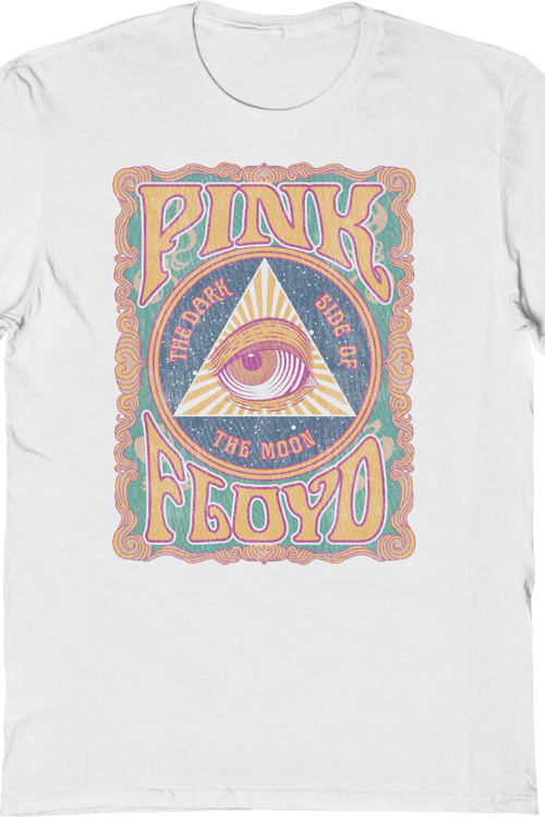 Dark Side of the Moon All Seeing Eye Pink Floyd T-Shirtmain product image
