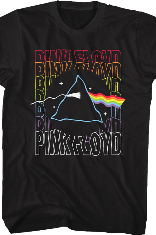 Dark Side of the Moon Soundwaves Pink Floyd T-Shirtmain product image