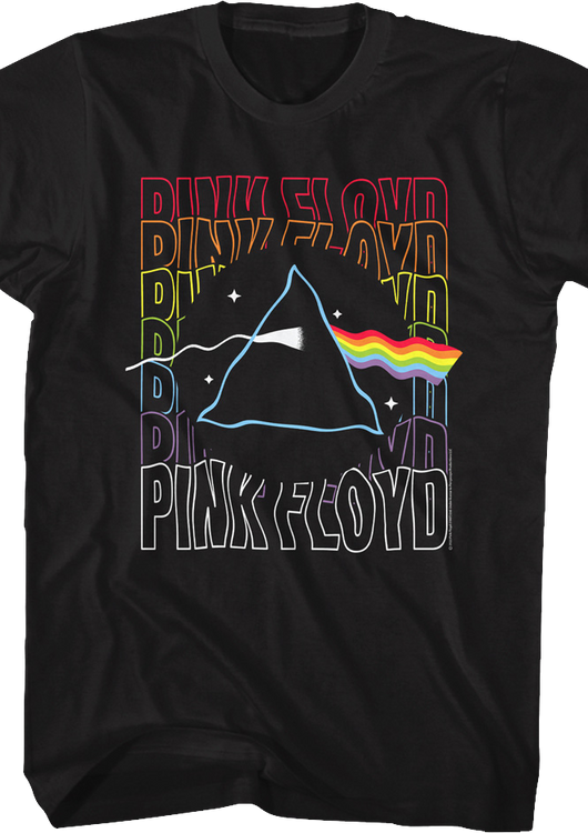 Soundwaves Dark Side of the Moon Pink Floyd T-Shirt - main product image