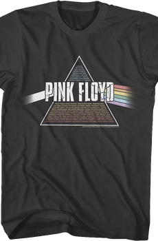 Dark Side of the Moon Tour Pink Floyd T-Shirt