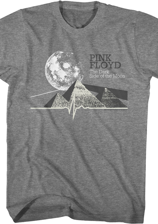 Vintage Dark Side of the Moon Pyramids Pink Floyd T-Shirt - main product image