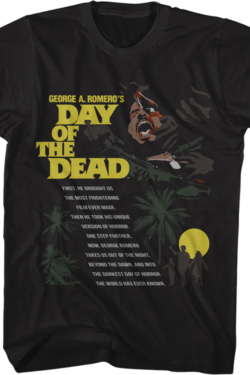Darkest Day Of Horror Day Of The Dead T-Shirtmain product image