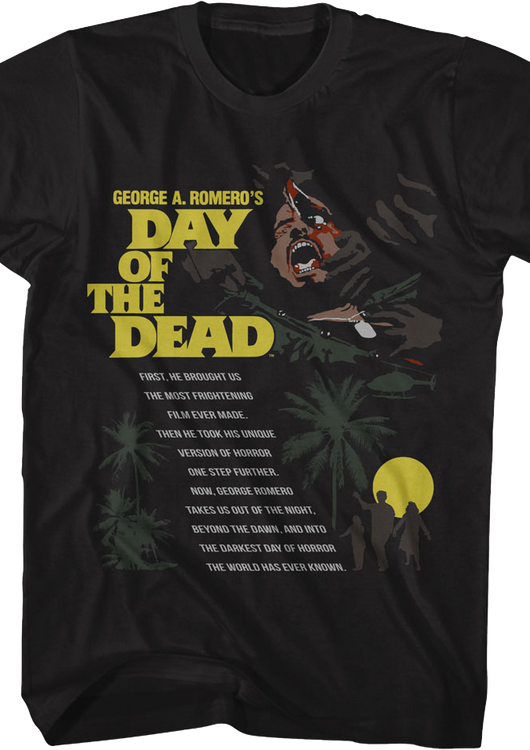 Darkest Day Of Horror Day Of The Dead T-Shirt - main product image