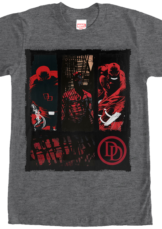 Darkness Collage Daredevil T-Shirt - main product image