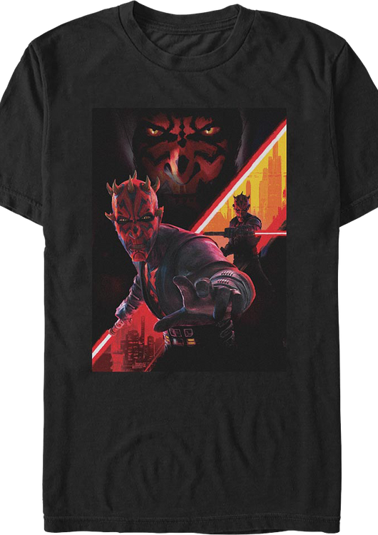 Darth Maul Collage Star Wars T-Shirt - main product image