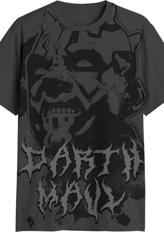 Darth Maul Cyber Sigilism Star Wars T-Shirt - main product image