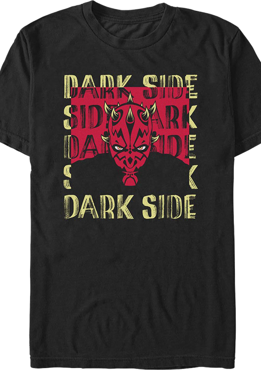 Darth Maul Dark Side Box Star Wars T-Shirt - main product image