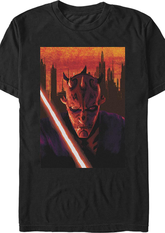 Darth Maul Janix Pose Star Wars T-Shirt - main product image