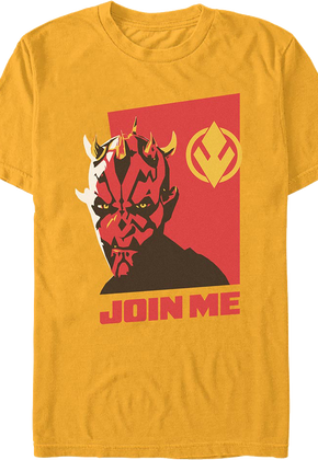 Darth Maul Join Me Star Wars T-Shirt