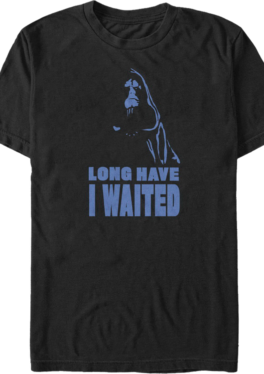 Darth Sidious Long Have I Waited Rise Of Skywalker Star Wars T-Shirt - main product image