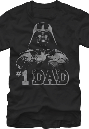 Darth Vader #1 Dad T-Shirt