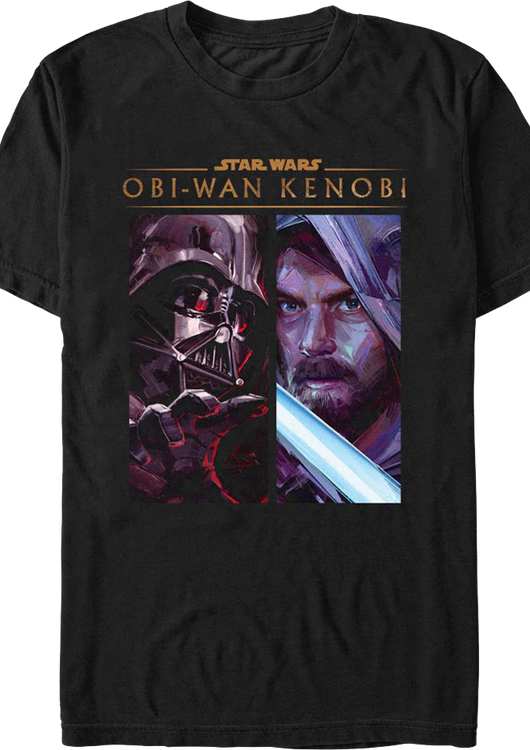 Darth Vader and Obi-Wan Kenobi Star Wars T-Shirt - main product image