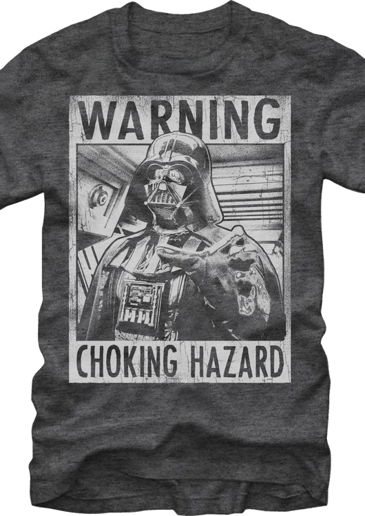 Darth Vader Choking Hazard Star Wars T-Shirt - main product image