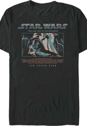 Darth Vader Death Star Star Wars T-Shirt
