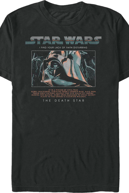 Darth Vader Death Star Star Wars T-Shirtmain product image