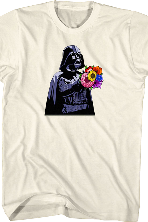 Darth Vader Flowers Star Wars T-Shirtmain product image