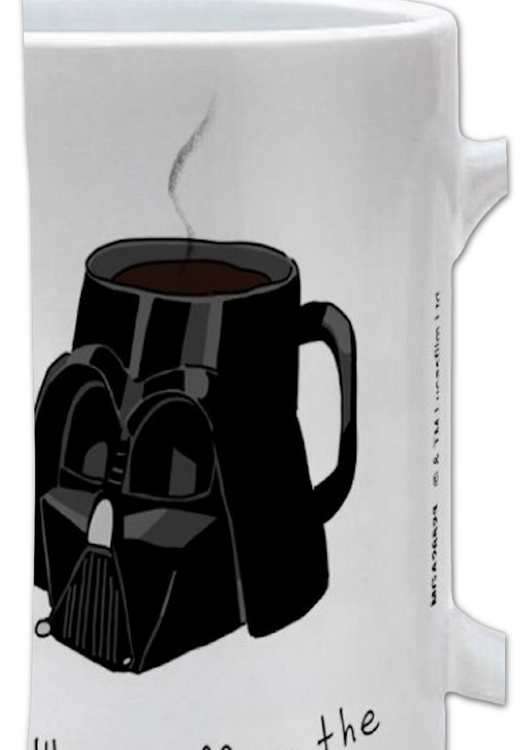 Darth Vader I Like My Coffee On The Dark Side Star Wars Ceramic Mug - main product image