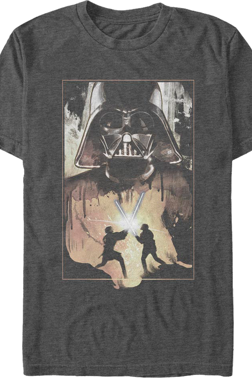 Darth Vader Lightsaber Duel Star Wars T-Shirtmain product image
