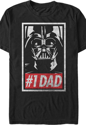 Darth Vader Number 1 Dad Star Wars T-Shirt