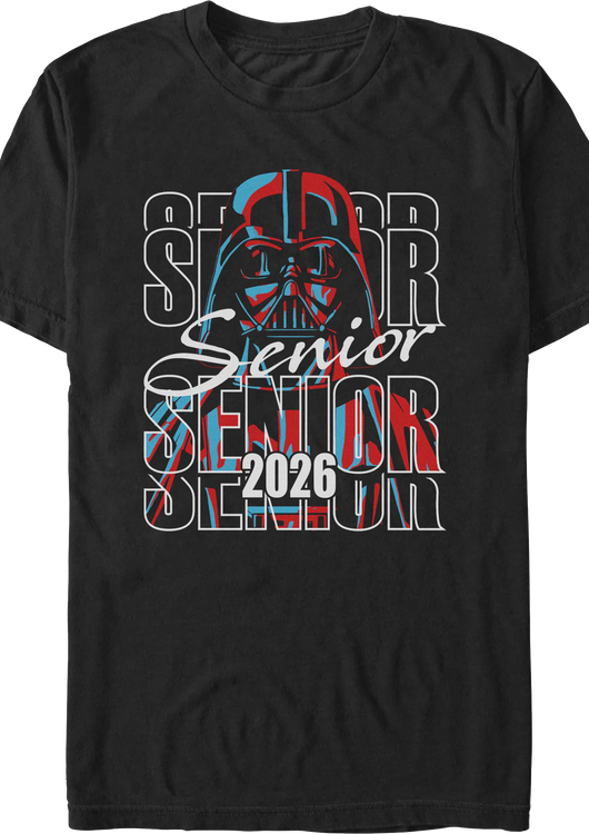 Darth Vader Senior 2026 Star Wars T-Shirt - main product image