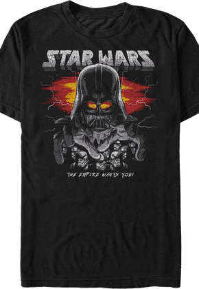 Darth Vader The Empire Wants You Star Wars T-Shirt