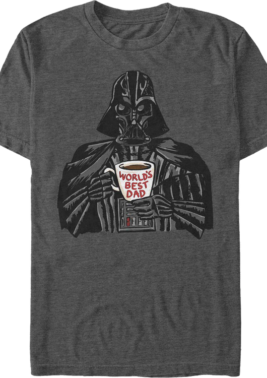 Darth Vader World's Best Dad Coffee Mug Star Wars T-Shirt - main product image