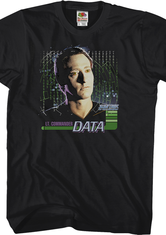 Data Star Trek The Next Generation T-Shirt - main product image